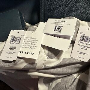 Authentic Coach Leather Tote Bag